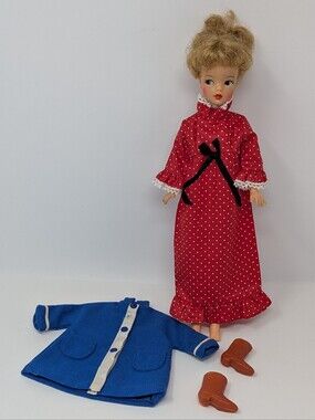 Ideal Tammy Doll Vintage Blue Coat Japan